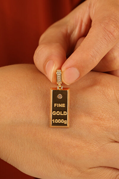 Çgk Çiğdem Gürel Kuyumculuk Külçe Altın Kolye Ucu