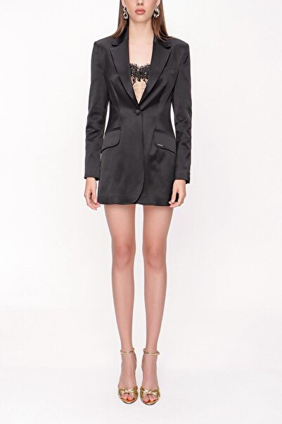 SOCIETA Siyah Dar kesim ceket 61152