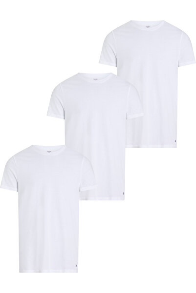 Calvin Klein Erkek Beyaz T-Shirt LV00NB4051 100