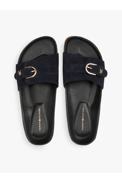 Tommy Hilfiger SOFT SUEDE ADJUSTABLE MULE Sandalet