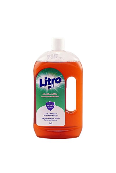 litro ليترو منظف ومطهر متعدد الاستخدامات 750 مل × 4 عبوات