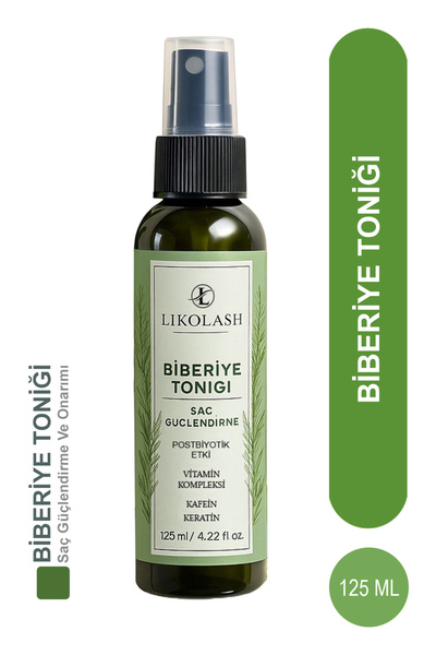Likolash Biberiye Suyu Dökülme Karşıtı ve Hızlı Saç Uzatma Etkili Saç Toniği ...
