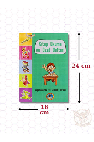 Ceylan Kırtasiye Summary Notebook Book Reading Notebook (1 Piece)