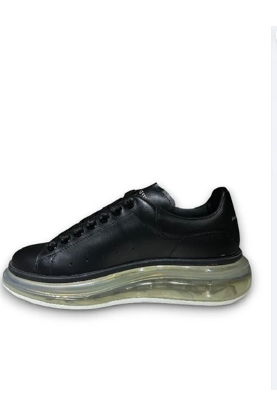 ALEXANDER MCQUEEN Women's Air Sole Black Sneakers