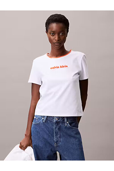 Calvin Klein SS RETRO LOGO GRAPHIC TEE