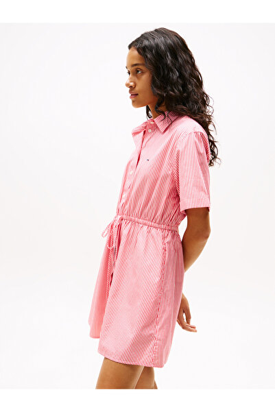 Tommy Hilfiger TJW MINI STRIPE SHIRT DRESS Elbise