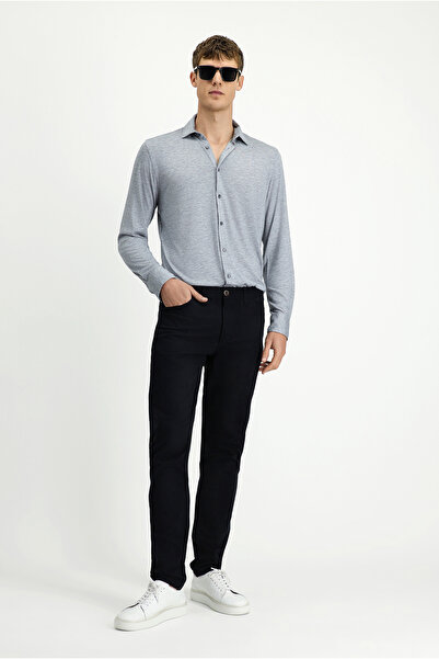 Kiğılı Slim Fit Dar Kesim Likralı Kanvas / Chino Pantolon