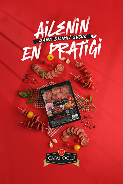 Çapanoğlu Hazır Dilimli Dana Sucuk 250 gr Fermente Edilmiş Geleneksel Kahvaltılık Pratik Lezzet