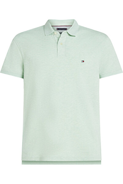 Tommy Hilfiger Men's Pistachio Green Polo Neck T-Shirt Mw0Mw17770 M16
