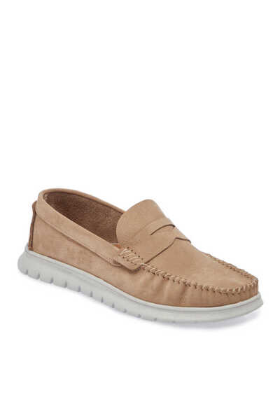 Tergan Kum Hakiki Nubuk Deri Erkek Casual Ayakkabı - E24I1AY56758-B21