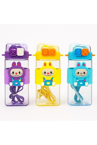 Tatlı Sebep Labubu Water Bottle Purple
