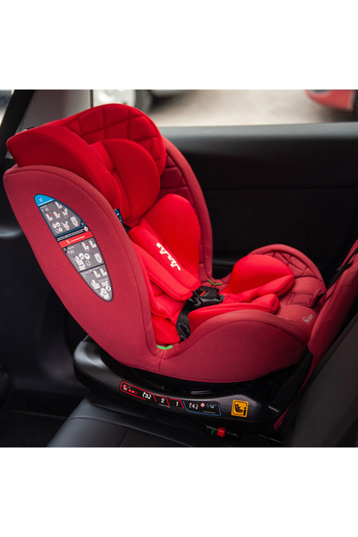 Juju Scaun Auto Total 360 i-Size, Rosu