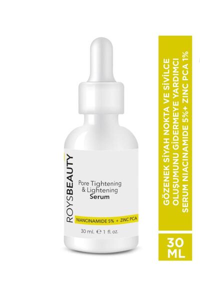 ROYS beauty مصل المسام الأسود - نياسيناميد 5%+ زنك Pca 1% يساعد على إزالة الب...