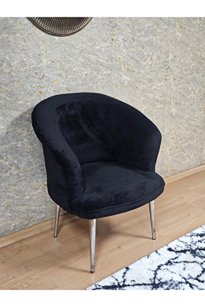 ZAFİR Tekli TEDDY Krom Kaplama Sivriltme Ayak Çay Seti Koltuk Tekli Berjer , ...