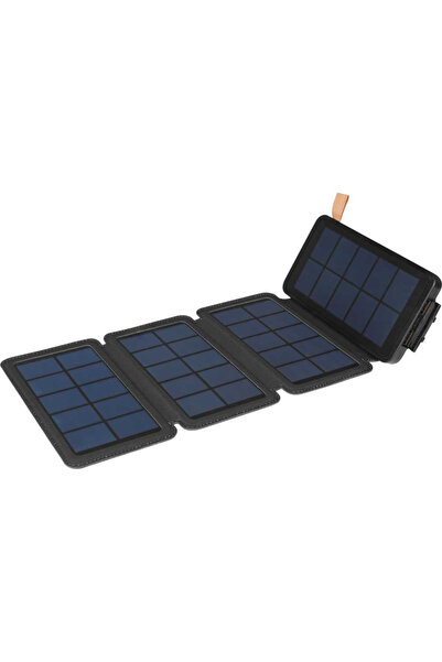 barste Baterie Externa Solara 20000mAh, 4 Panouri, Drumetii, Camping, Telefon