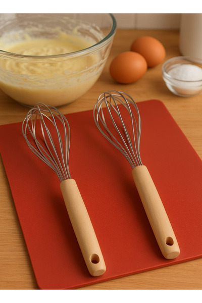 Hilamingo Home 2'li Bambu Saplı Çırpıcı Set (25 cm * 5.2 cm)