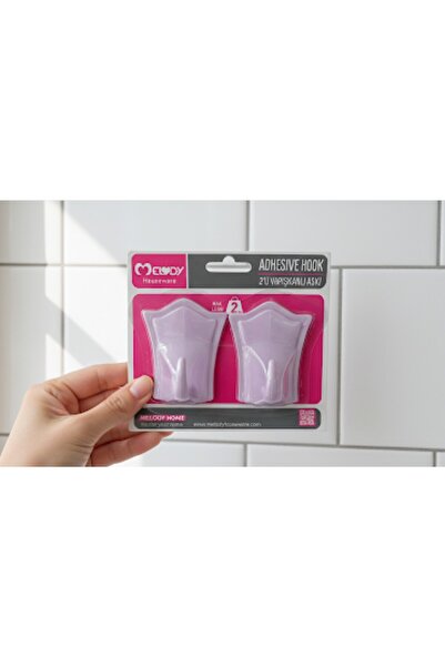 Melody Houseware شماعة تاج كبيرة ملونة مكونة من قطعتين