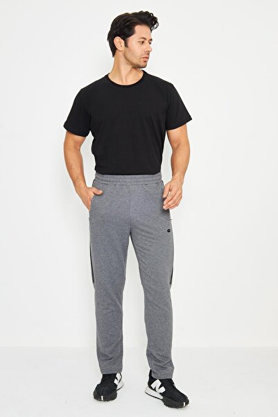 TRENDHİLL Ανδρικό αθλητικό παντελόνι Plus Size 201311