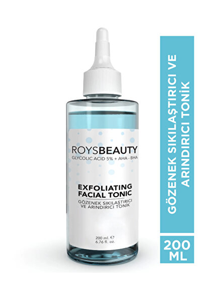 ROYS beauty Gözenek Sıkılaştırıcı ve Arındırıcı Tonik 200 ml Glycolic Acid 5%...