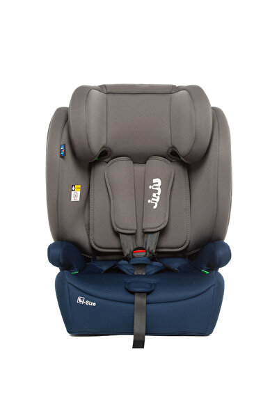 Juju Juju Safe Rider i-Size Car Seat, Grey-Navy Blue