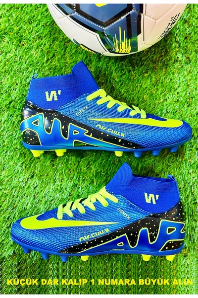 Walked Erkek Çocuk Krampon halısaha Futbol Spor Ayakkabı