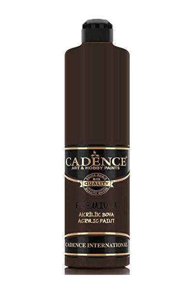 Cadence PREMİUM AKRİLİK BOYA 500 ML - KOYU KAHVE 7575