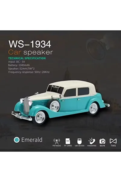 Generic Car Shaped Wireless Bluetooth Speaker