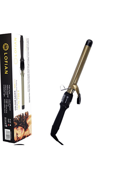 LOFIAN فير كيراتين حافظ الألوان مقاس 25مم مجعد شعر احترافي من لوفيان Professi...