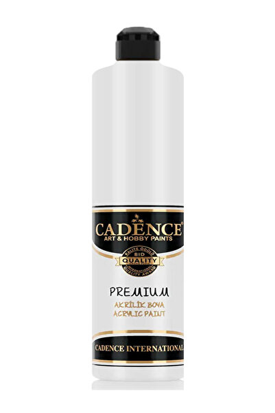 Cadence Boya Beyaz Akrilik Boya - Cadence Premium Akrilik Boya 0001 Beyaz 750ML