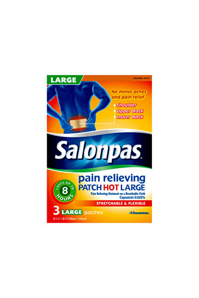 the andersons SALONPAS PAIN RELIEVING PATCH HOT LARGE 3'