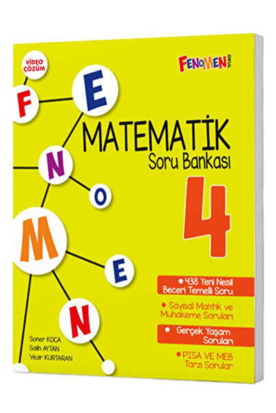 fenomen okul FENOMEN 4 MATEMATİK SORU BANKASI