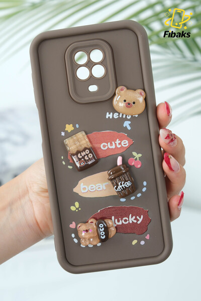 Fibaks حافظة Redmi Note 9 Pro / 9S مصممة بنمط حماية للكاميرا، مصنوعة من السيل...