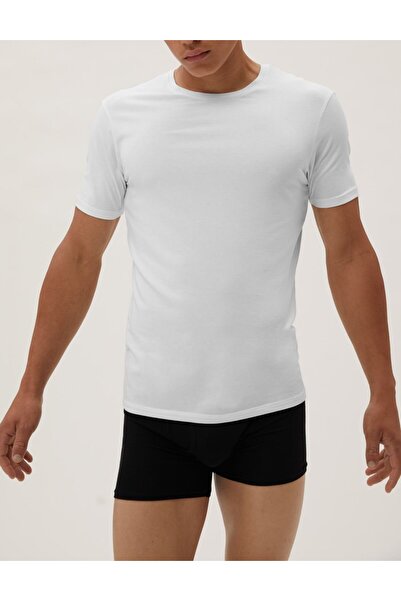 Marks & Spencer Yumuşak Dokulu Kısa Kollu Atlet