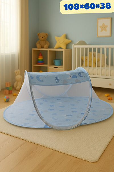 Niniva Bebek katlanabilir cibinlik fermuarlı sineklik koruyucu