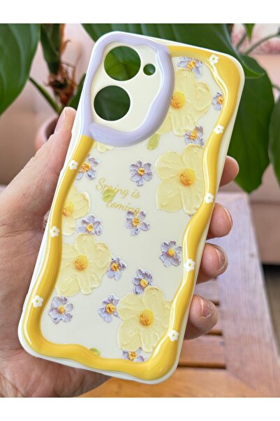 Fibaks Case for Realme 10 4g Case Designed Patterned Camera Protection Daisy Flower Color Silicone Cover