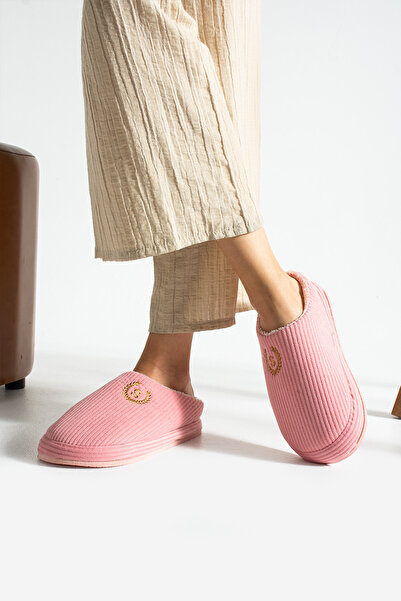 SWORD Hímzett bársony házi papucs |   Téli uniszex házipapucs |   Csúszásgátló talp