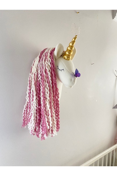 minibellababy UNICORN BÜST DUVAR DEKORU