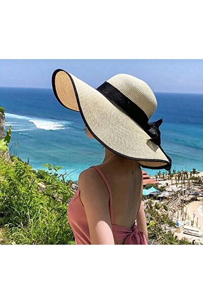 AYSBUTK Hasır Şapka (sadece beyaz renk gönderilmektedir)