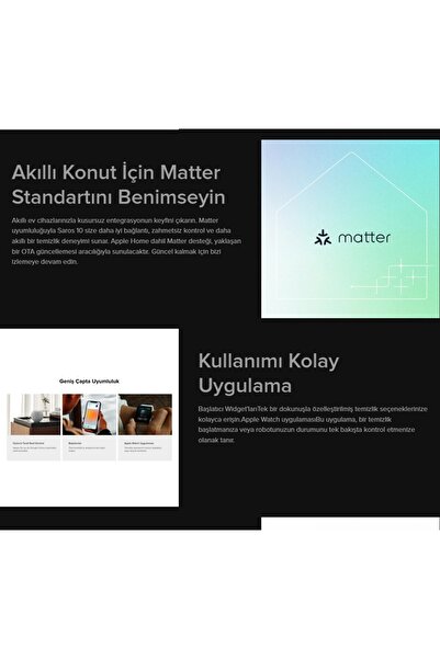 Roborock Saros 10 Akıllı Robot Süpürge ve Mop, 22.000Pa Emiş Gücü, Engel Algılama, Dolaşmayan Ana Fırça