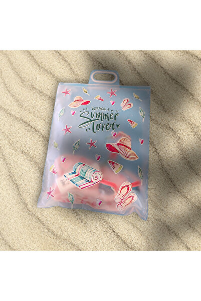 PONİNA BÜYÜK BOY SU GEÇİRMEZ ÇANTA , ISLAK MAYO ÇANTASI , KİRLİ TEMİZ KIYAFET...