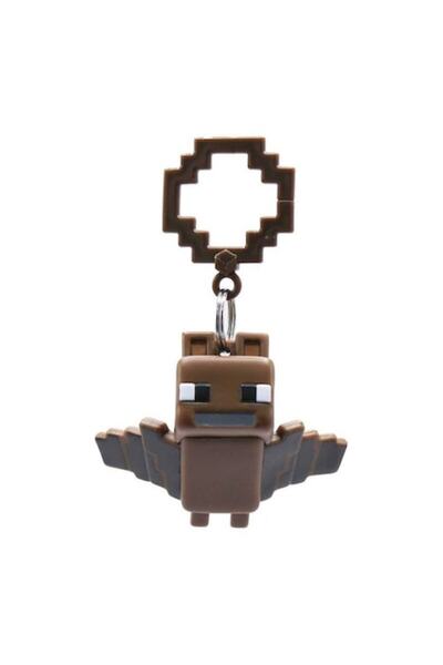 MINECRAFT Figurina 3D, cu Breloc si 2 stickere, Liliac V5, 6cm