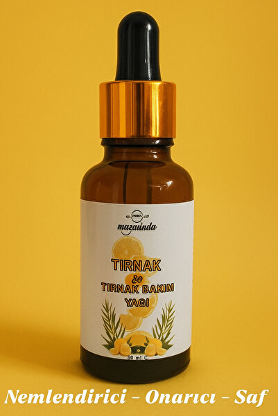 Mazalinda El ve Ayak Tırnak Bakım Yağı 30 ml Mantar ve Leke Karşıtı Aromaterapi