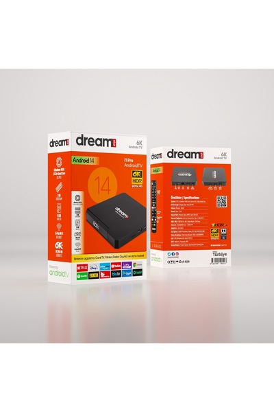 Dreamstar i1 6K تي في بوكس أندرويد (أندرويد 12)