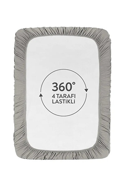 MİLAYS LİFE HOME COLLECTİON 100% Cotton Single or Double Size Fitted Bed Sheet (Fi̇tted Jersey/Combed Cotton Bed Sheet)