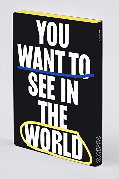 NUUNA Graphic L - Be the Change Notebook