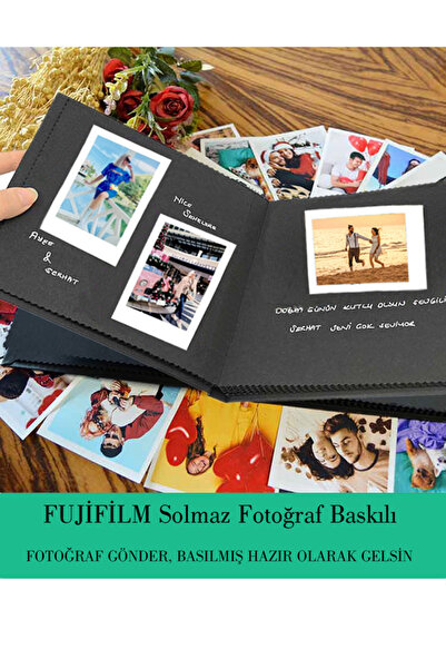 Baskıkafası Memory Book (30 PIECES 6X8 INTAX NON-FADE PHOTO PRINTING GEL PEN AND TAPE WITH GIFT)
