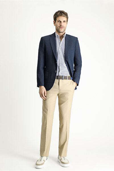 Kiğılı Слим фит класическо сако с мотиви