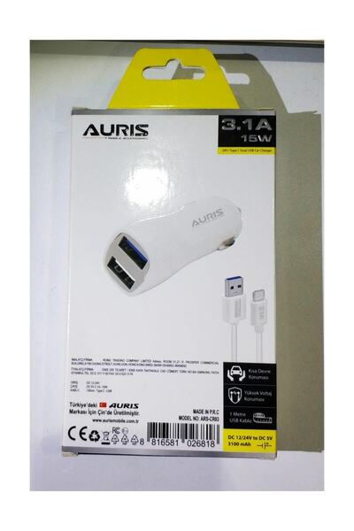 Auris 3.1 A Typ C Araç Şarjı