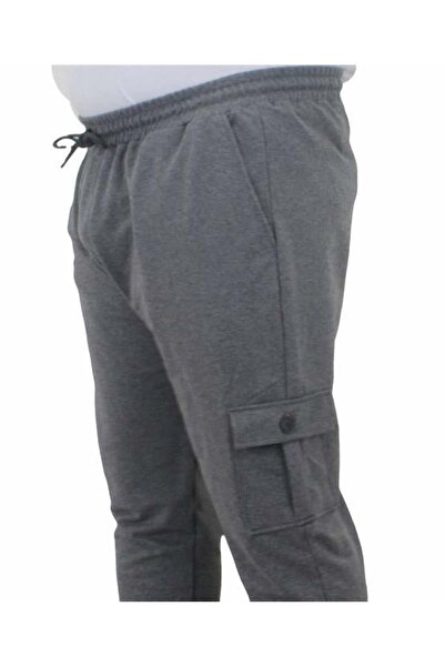 Starbattal Plus Size Men's Straight Commando Sweatpants 22520 ANTHRACITE