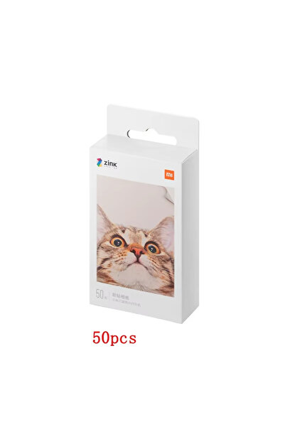 Xiaomi 50PC Original Mijia ZINK Pocket Printer Paper Self-adhesive Photo Prin...